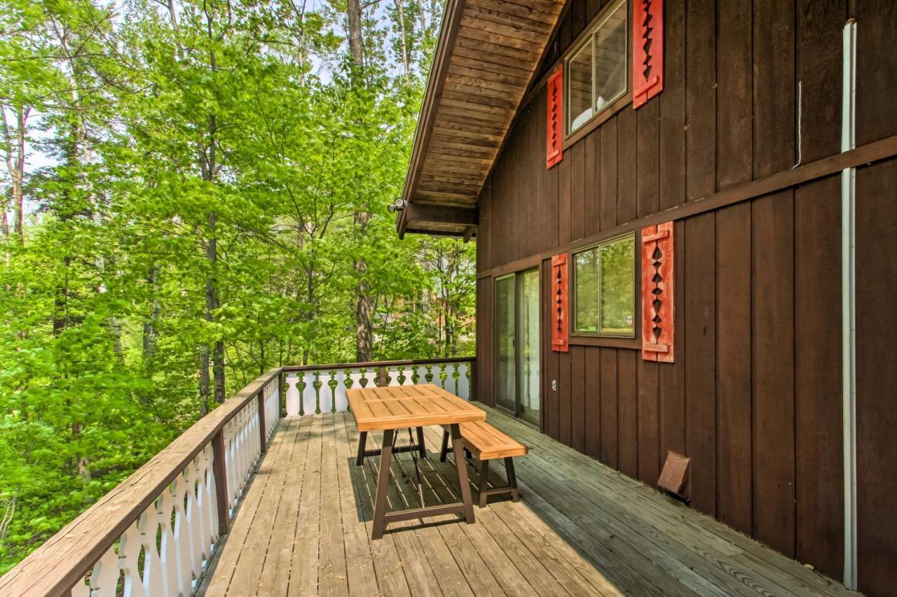 Swiss-Style Chalet With Fireplace - Near Story Land! Bartlett Kültér fotó