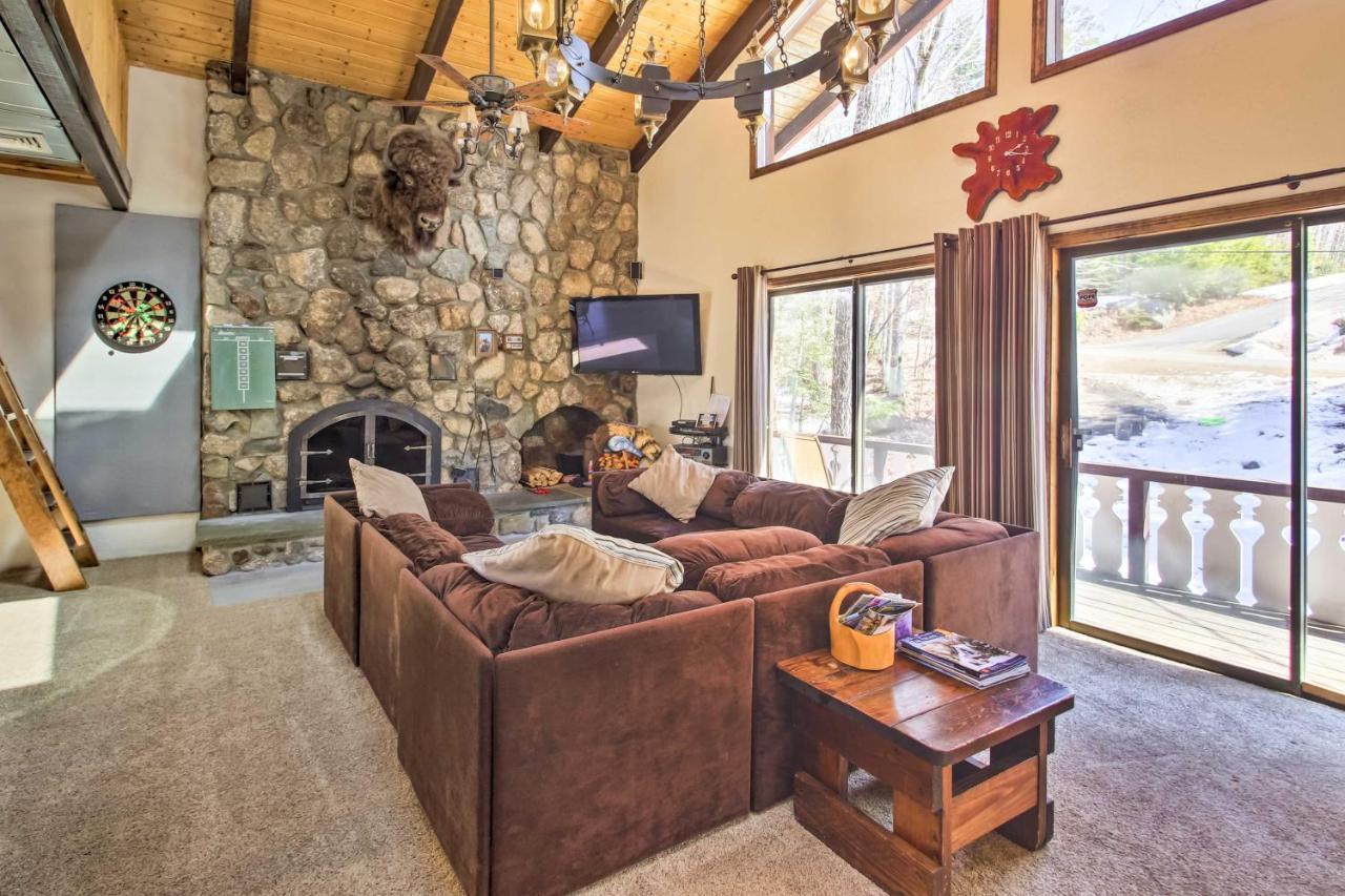 Swiss-Style Chalet With Fireplace - Near Story Land! Bartlett Kültér fotó